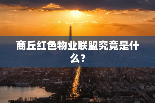 商丘红色物业联盟究竟是什么？