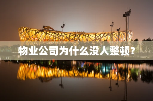 物业公司为什么没人整顿？