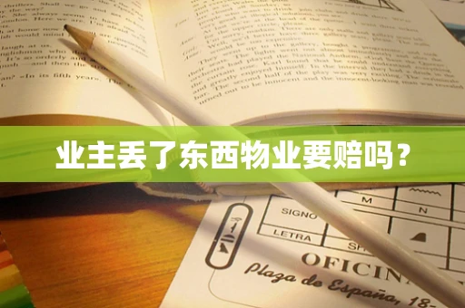 业主丢了东西物业要赔吗？