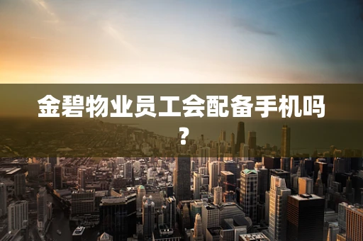 金碧物业员工会配备手机吗？