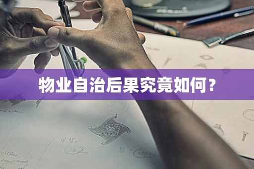 物业自治后果究竟如何？