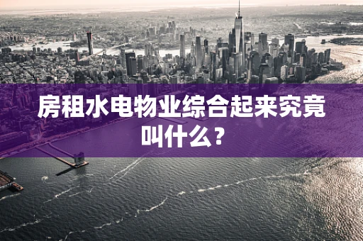 房租水电物业综合起来究竟叫什么？