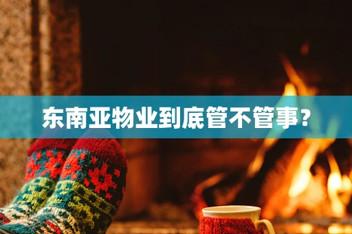 东南亚物业到底管不管事？