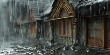顶层漏雨物业是否负责赔偿？