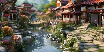 爱博五村是什么物业？