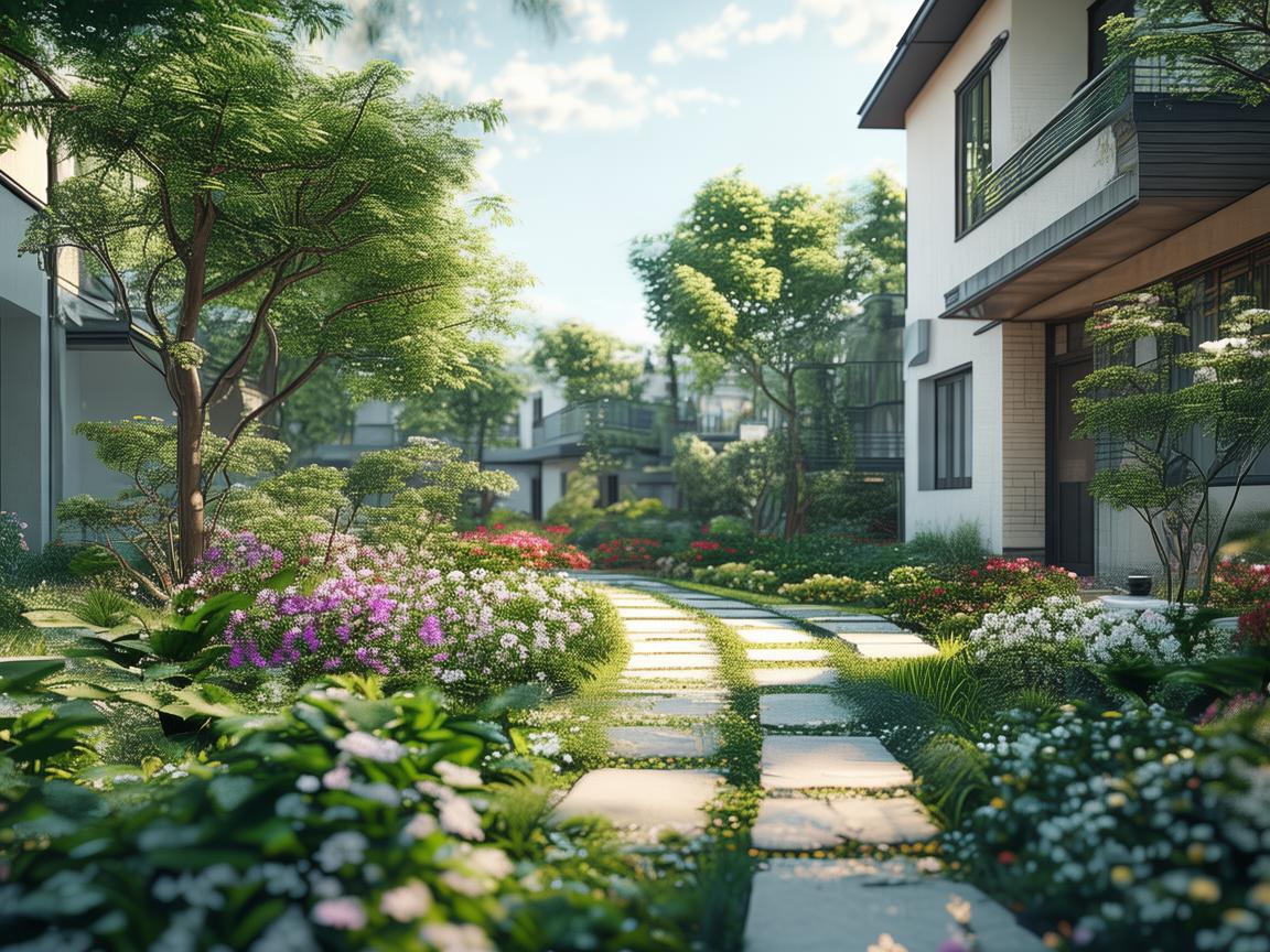 中锐尚城花园物业管事吗？